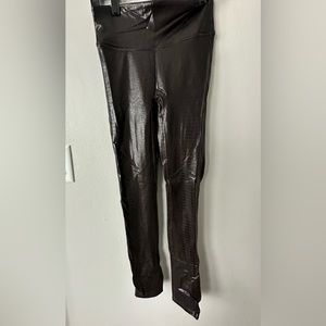 Spanx animal print leggings